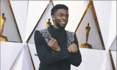  ?? Jordan Strauss/Invision/AP ?? Chadwick Boseman