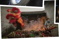  ?? PHOTOS BY LIANG HAIKUN ?? At Spring Festival, people pray for favorable weather and a bumper harvest. In Sichuan province, some distilleri­es still use traditiona­l baijiu- brewing techniques.