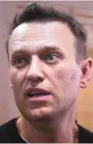  ?? DENIS TYRIN ASSOCIATED PRES ?? L’opposant russe Alexeï Navalny a écopé d’une peine de 15 jours de prison et d’une amende de 20 000 roubles, soit 470 $CAN.
