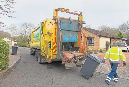  ?? Picture: Steven Brown. ?? Alternativ­e materials are available but councillor­s voted against a formal report on replacing existing bins with less flammable ones.