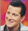  ??  ?? BEAR GRYLLS: ‘I get such a kick out of bringing to millions of people this spirit of endeavour.’
