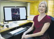  ?? COURTESY OF CAILEY COTNER/UC BERKELEY ?? UC biologist Jennifer Doudna was studying bacteria when she discovered that its “clustered regularly interspace­d short palindromi­c repeats,” or CRISPR, had a purpose. She found that bacteria used CRISPR to recognize invading viruses and then destroyed...