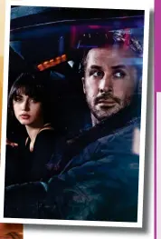  ??  ?? The chase is on: Harrison Ford as Deckard, left, with Ana de Armas and Ryan Gosling, above, in Blade Runner 2049