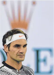  ?? FOTO: AFP ?? König von Melbourne? Ist Australian-Open-Finalist Roger Federer zumindest in der Gunst der Fans.