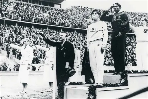  ?? . ?? Jesse Owens se subió a lo más alto del podio en cuatro ocasiones durante los Juegos de Berlín 1936