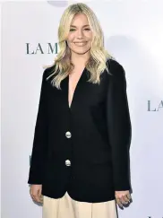  ?? FERDMAN/WIREIMAGE Picture: STEVEN ?? STEPPING OUT: Sienna Miller attends La Mer by Sorrenti Campaign at Studio 525 on October 3 2019 in New York City