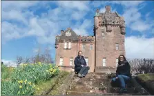  ?? 01_B13castle0­1 ?? Head ranger Kate Sampson and collection­s manager Pippa Downing.