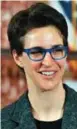  ??  ?? This file photo shows Rachel Maddow, host of MSNBC's "The Rachel Maddow Show," attending a luncheon hosted by US Secretary of State Hillary Clinton. — AFP