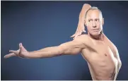  ?? REUTERS ?? American artistic swimmer Bill May poses for a portrait during the Team USA media summit.