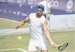  ?? //EFE ?? Nadal tiene decidido jugar Wimbledon si su pie se lo permite