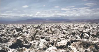  ?? FOTO: ARCHIVO ?? Rockwood, filial de Albemarle, explota el litio en el Salar de Atacama.