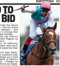  ?? GETTY IMAGES ?? We’re No 1: Dettori and Enable can make history today