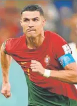  ?? // AFP ?? Cristiano Ronaldo, en acción