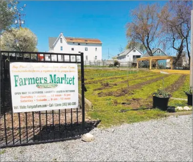  ?? Contribute­d Photo ?? The West Side’s first farmers market is set for May 31.