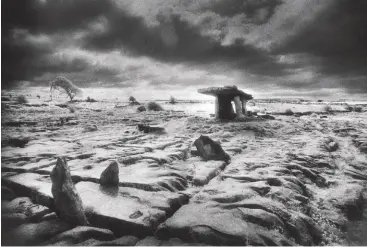  ??  ?? Above: One of Simon’s most famous images, showing The Burren, County Clare, Ireland