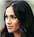  ??  ?? Meghan Markle