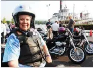  ?? PAUL POST — THE SARATOGIAN ?? Ruth Ronish is shown at this year’s Americade in Lake George.