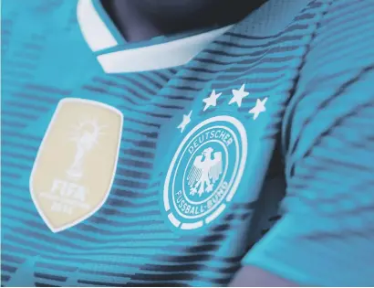  ?? Picture: Reuters ?? DOMINANT. Football clothing manufactur­er Adidas, who has world champions Germany (above) in their stable, have come up trumps with the most shirt sponsors at the Fifa World Cup in Russia.