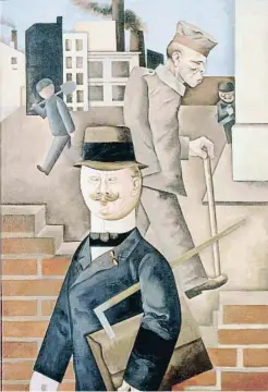  ??  ?? “GREY DAY” (1921)/ GEORGE GROSZ/ TATE BRITAIN