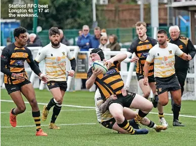 Stafford rack up 8 tries in fine victory - PressReader