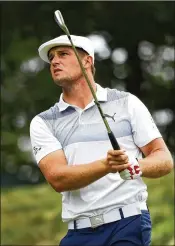  ?? GREGORY SHAMUS / GETTY IMAGES ?? “Right around 14, 15, I started working really hard and that’s kind of what changed my game,” says Bryson DeChambeau.