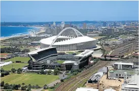 ?? Picture: JACKIE CLAUSEN ?? STARTER’S ORDERS: The revival of the central areas of Durban has been on the cards for years; now the award of the Commonweal­th Games adds urgency to the plans