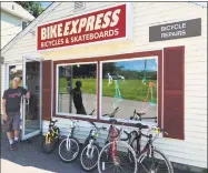  ?? Deborah Rose / Hearst Connecticu­t Media ?? John Gallagher has owned Bike Express in New Milford since 1985. The business is located at 14 Bridge St.