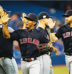  ?? (Reuters) ?? AN IMPRESSIVE stretch this month has allowed the Cleveland Indians to climb back into playoff contention. Prior to that, Cleveland seemed more likely to be a seller at the trade deadline. Now, however, they are expected to be a buyer.