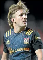 ??  ?? Damian Mckenzie will start at first fiveeighth for the Chiefs against the Crusaders on Saturday.