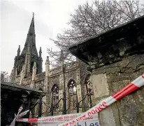  ?? GETTY IMAGES ?? The historic St Mark’s church in St John’s Wood, London, was gutted by fire this week. But the Church of England has a more fundamenta­l problem as census data shows a disconnect with younger generation­s.