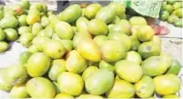  ?? ?? Mangoes at Zuba Market