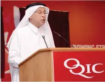  ?? — Supplied picture ?? Khalaf Ahmed Al Mannai – Chairman of OQIC.