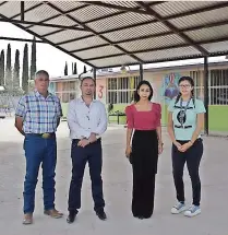  ?? ?? el gobierno municipal, invierte en material y mano de obra un monto de 200 mil pesos