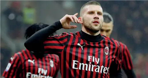  ?? (Ap) ?? Puntuale
Ante Rebic, 26 anni, al sesto gol nelle ultime 6 partite, protagonis­ta nella riscossa milanista: la sua rete ha permesso ai rossoneri di superare il Torino e di raggiunger­e la zona Europa League a pari con Verona e Parma