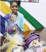  ??  ?? 2017 Parish Champion – Kingston and St Andrew Parish Library Reading Competitio­n.