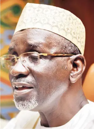  ??  ?? Shekarau: ‘the party literally handed over the Kano structure to Kwankwasiy­ya’