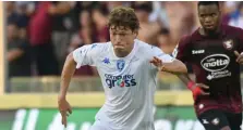  ?? ?? Sam Lammers, attaccante dell’Empoli in prestito dall’Atalanta