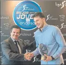  ?? FOTO: ACB PHOTO ?? Borja Prado y Luka Doncic