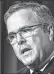  ??  ?? Jeb Bush might be a contender for the 2016 presidenti­al nomination.