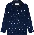  ?? Polka dot PJ shirt, £165, asceno.com ??