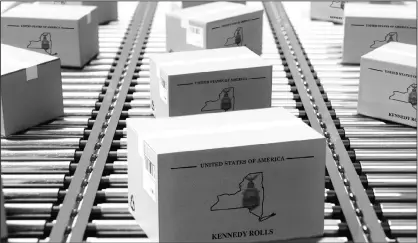  ?? ?? FLYING OUT THE DOOR: Calls are pouring in from state residents who are trying to get their hands on the last State Restricted Silver Bank Rolls known to exist sealed away in the secured packages pictured above before the deadline ends. That’s because residents who beat the 2-day deadline printed in today’s publicatio­n are cashing in on the lowest ever state minimum price set by the National Mint and Treasury.