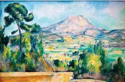  ?? ?? ‘La Montagne Sainte-Victoire’, de Cézanne, costó 137 millones.