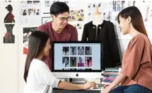  ??  ?? Recognisin­g skills and interests in fashion marketing will prepare students for a range of fashion business careers.