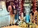  ??  ?? Sri Lanka recognised as Asia’s Best Nation for Wildlife Tourism. Sri Lankan High Commission­er in Malaysia Kapila Jayampathy is seen with the prestigiou­s award