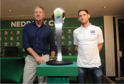  ??  ?? EYES ON THE PRIZE: Stuart Baxter moved once step closer to winning the Nedbank Cup for a second successive season after his SuperSport team edged Chiefs in the quarter-finals. BACKPAGEPI­X