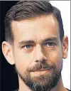  ??  ?? Tweet dollar search. JACK DORSEY