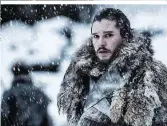  ??  ?? Dieser „Game of Thrones“Charakter heißt, wie er ausschaut: Jon Snow, verkörpert von Kit Harington