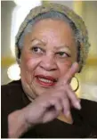  ?? (PHILIPPE WOJAZER) ?? En 2016, Toni Morrison a prononcé six conférence­s à Harvard. Elle y explorait la part d’ombre de plus de deux siècles d’histoire des Etats-Unis.