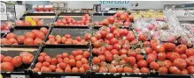  ?? File photo ?? Florida is pushing for a tomato tariff that would hit Texas consumers, retailers and growers especially hard.