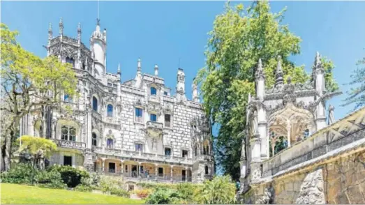  ?? REPORTAJE GRÁFICO: A. S. ?? El Palácio da Regaleira se encuentra en el centro de Sintra.